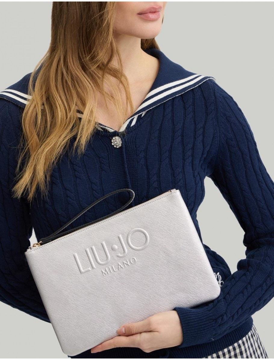 BOLSO LIUJO BOLSOS M ENVELOPE PLATA