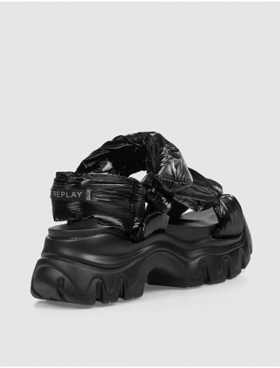 SANDALIA REPLAY JUYCE PADDY NEGRO