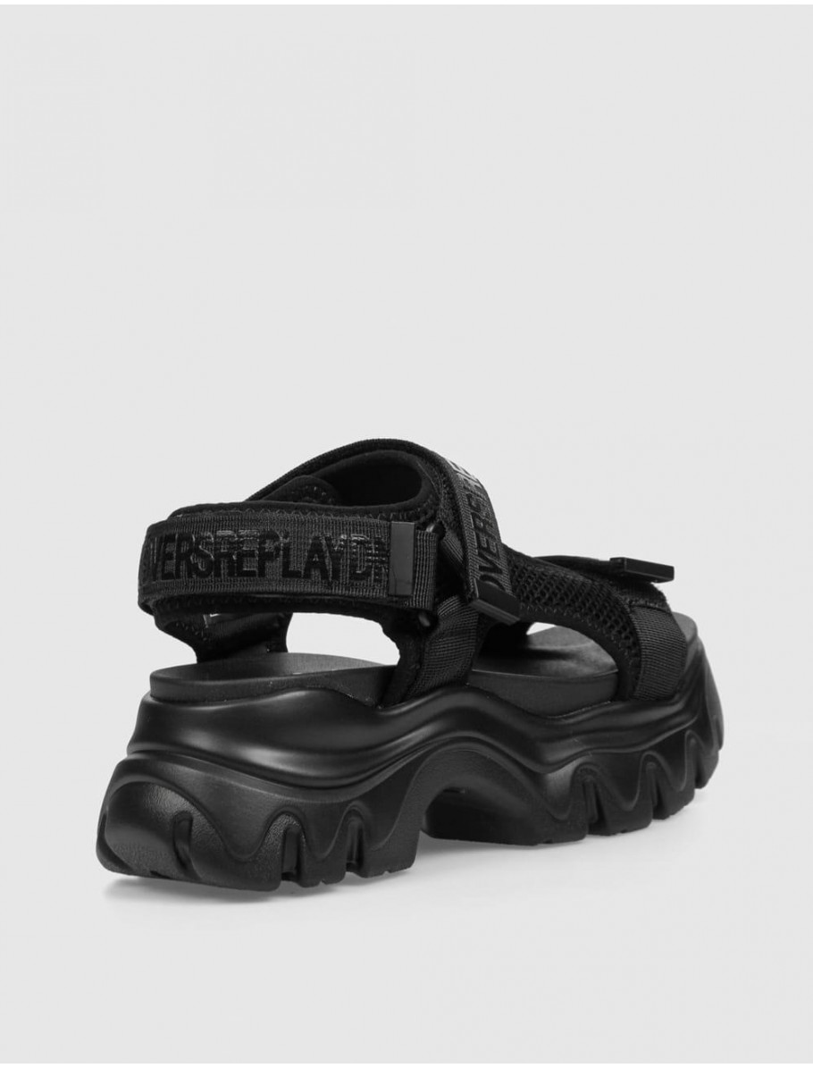 SANDALIA REPLAY JUYCE SPORTY NEGRO