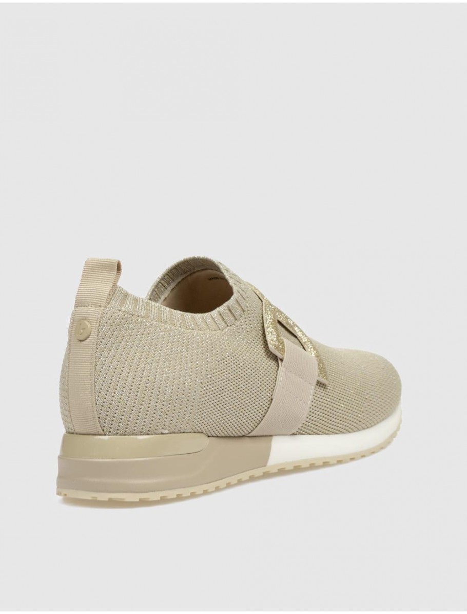 ZAPATILLA LA STRADA 2301666 BEIG