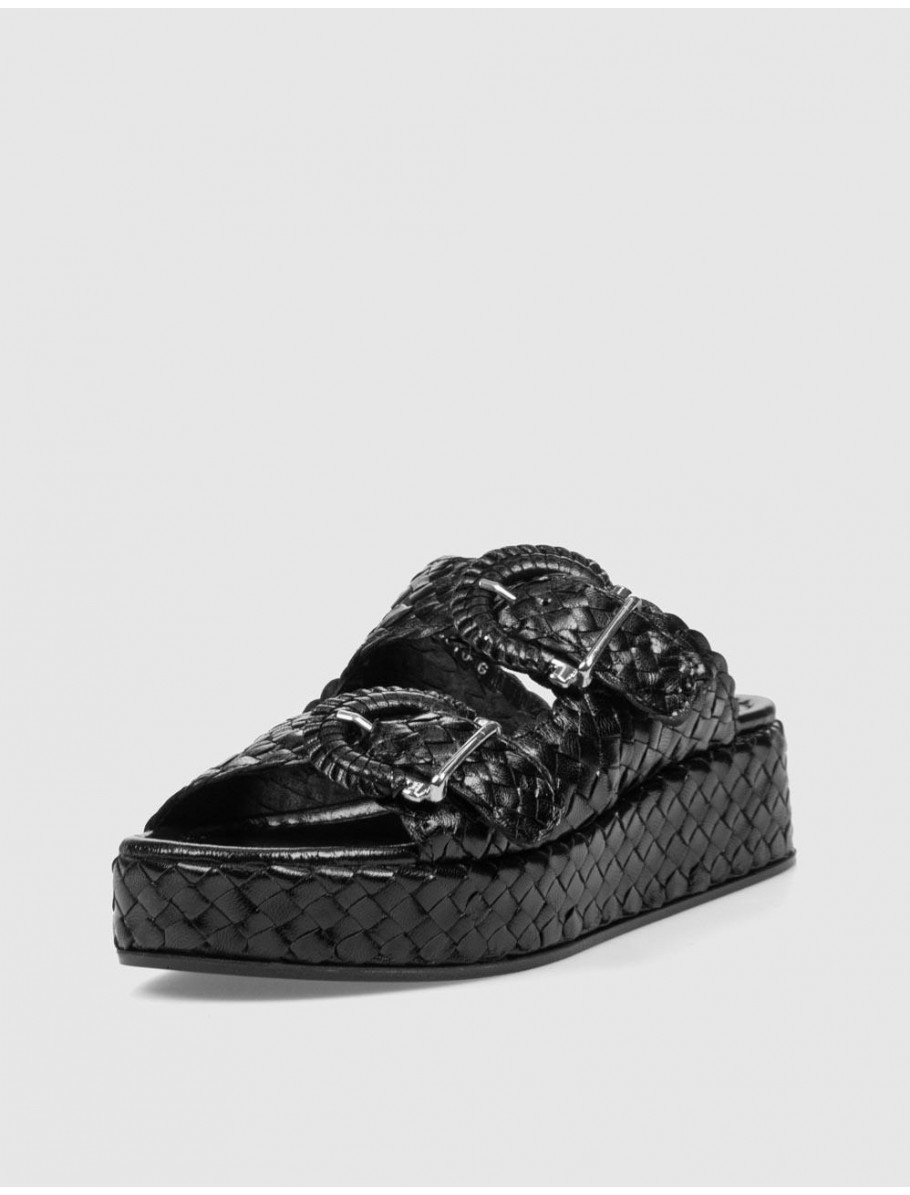 SANDALIA PONS QUINTANA 9808 NEGRO