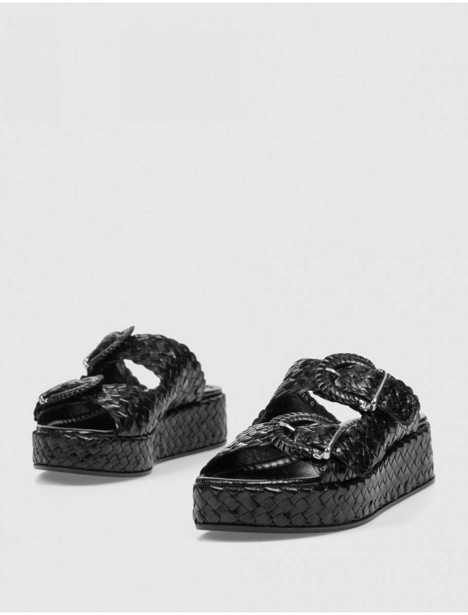 SANDALIA PONS QUINTANA 9808 NEGRO