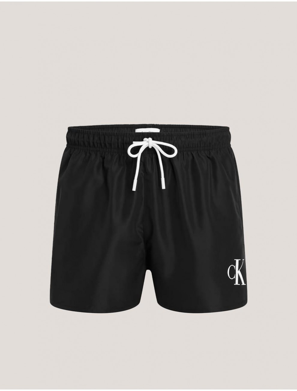 BANADOR CALVIN KLEIN SHORT DRAWSTRING NEGRO