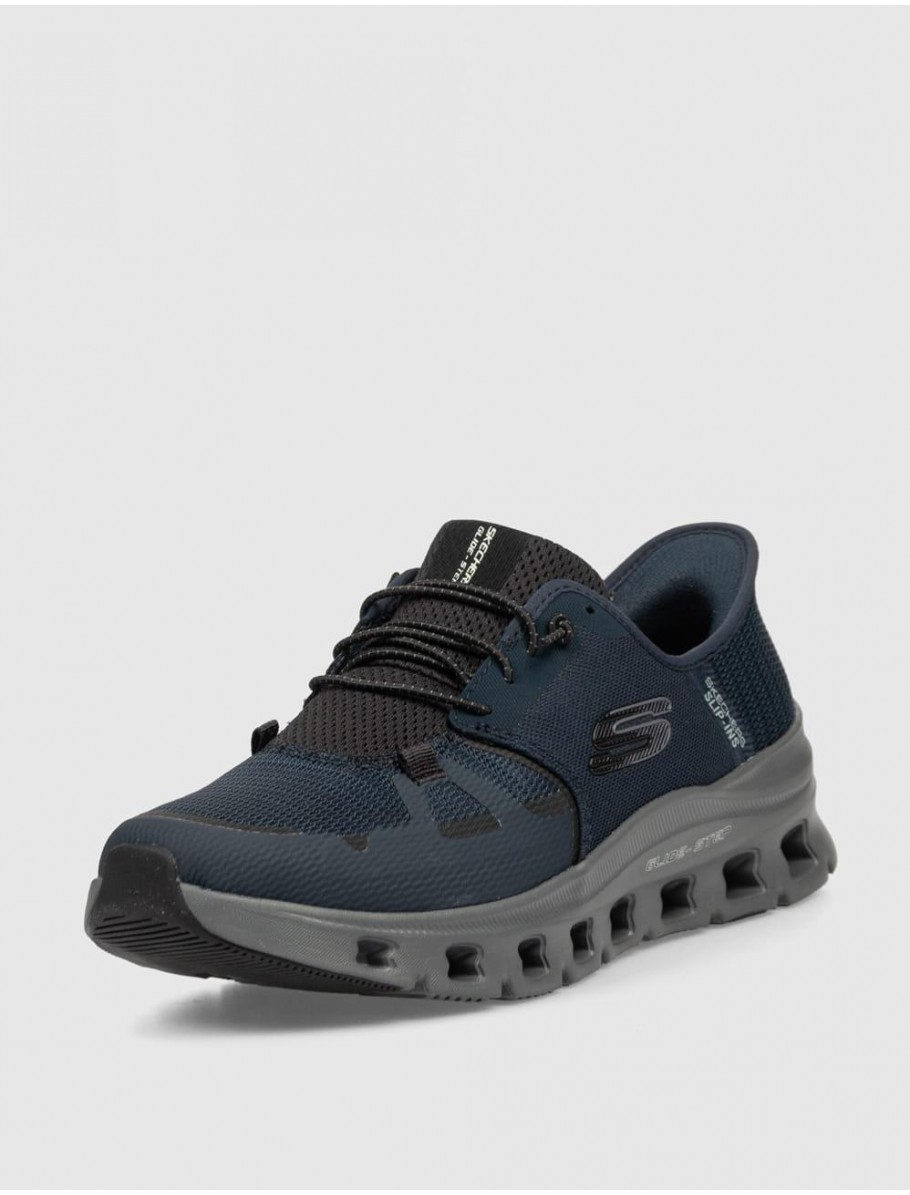 ZAPATILLA SKECHERS SLIP INS GLIDE STEP PRO MARINO