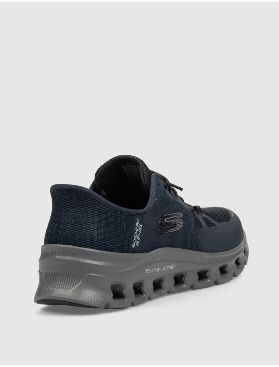 ZAPATILLA SKECHERS SLIP INS GLIDE STEP PRO MARINO