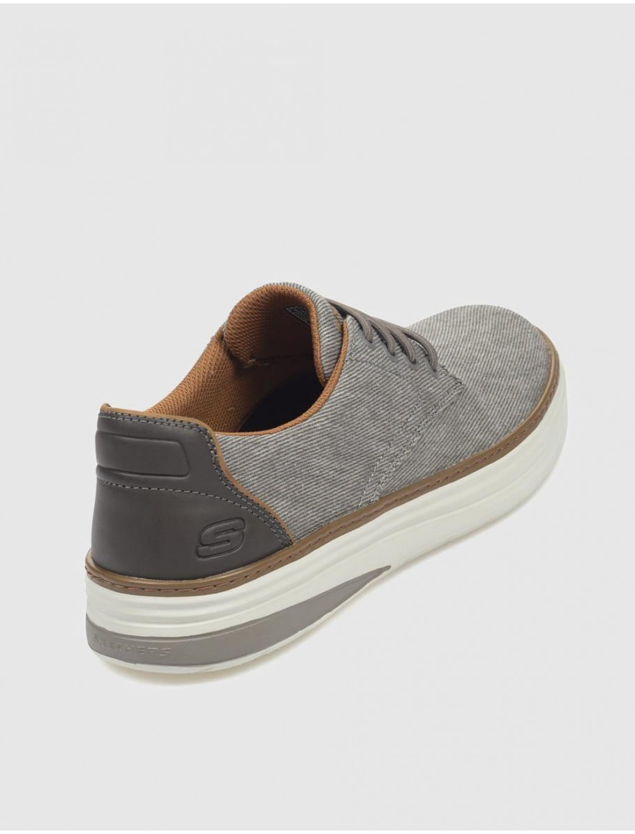 ZAPATILLA SKECHERS HYLAND RATNER TAUPE