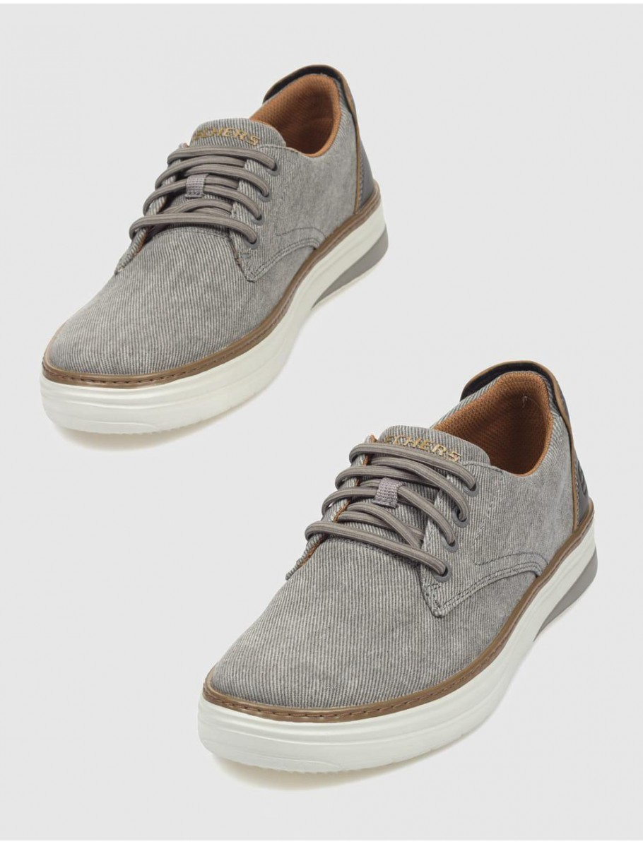 ZAPATILLA SKECHERS HYLAND RATNER TAUPE