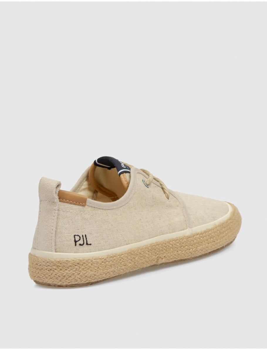 ALPARGATA PEPE JEANS PORT LINEN BEIG