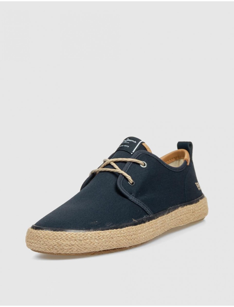 ALPARGATA PEPE JEANS PORT LINEN MARINO