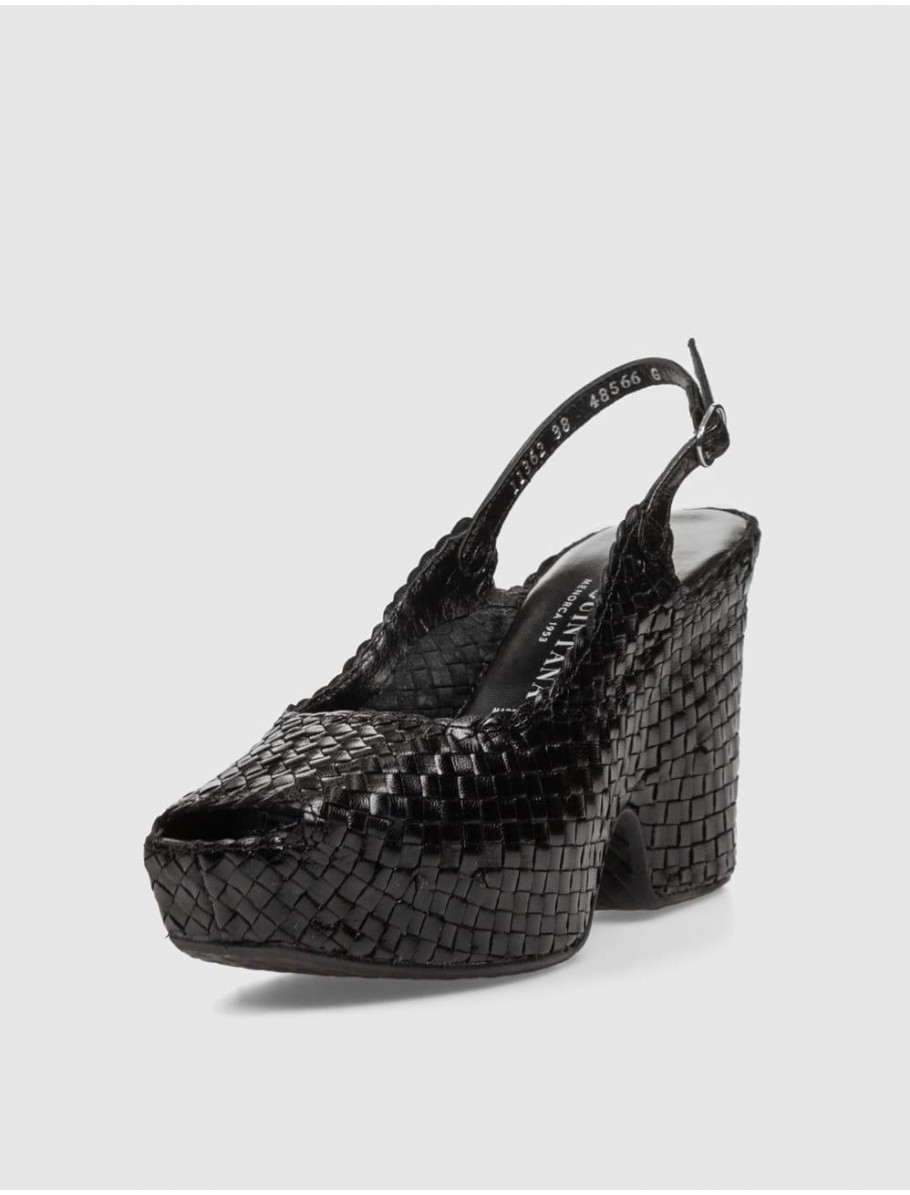 SANDALIA PONS QUINTANA 11362 NEGRO