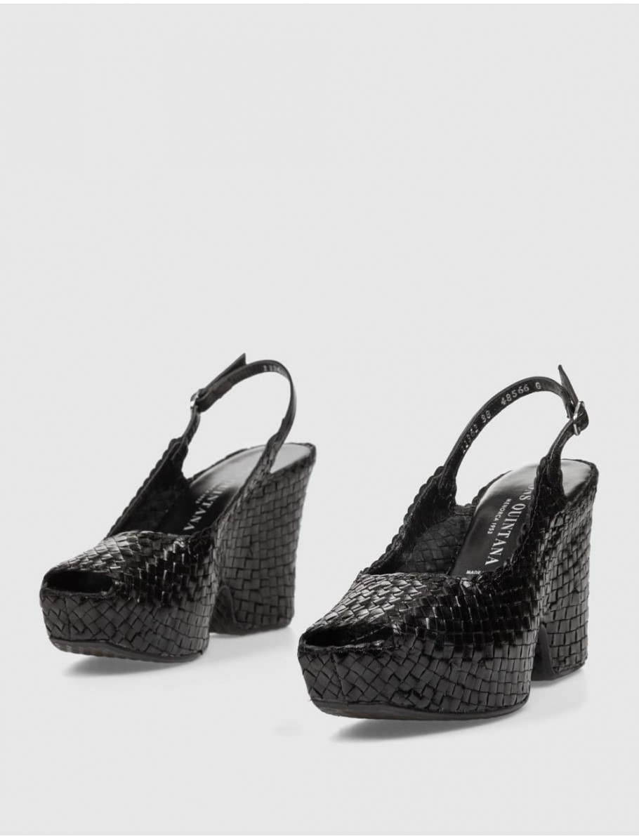 SANDALIA PONS QUINTANA 11362 NEGRO