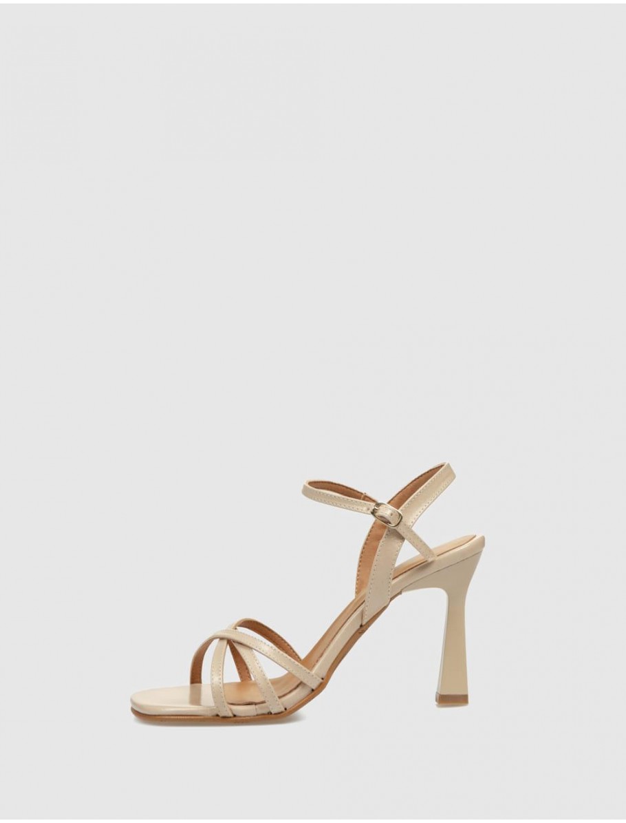 SANDALIA OBVIO SHOES SAMIYA BEIG