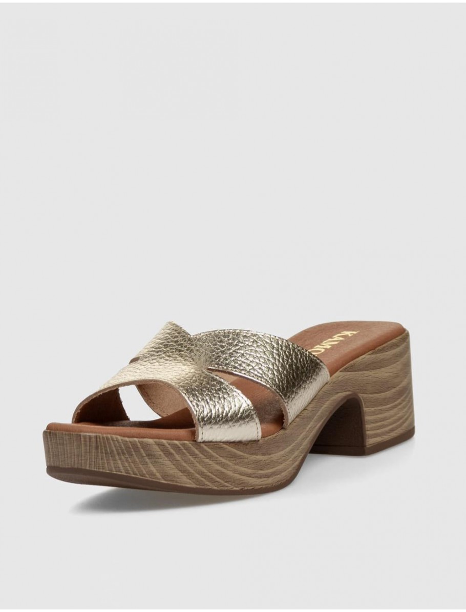 SANDALIA KAMOME SHULA PLATINO
