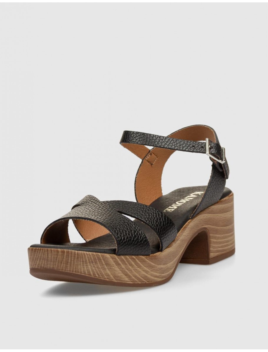 SANDALIA KAMOME ZULA NEGRO