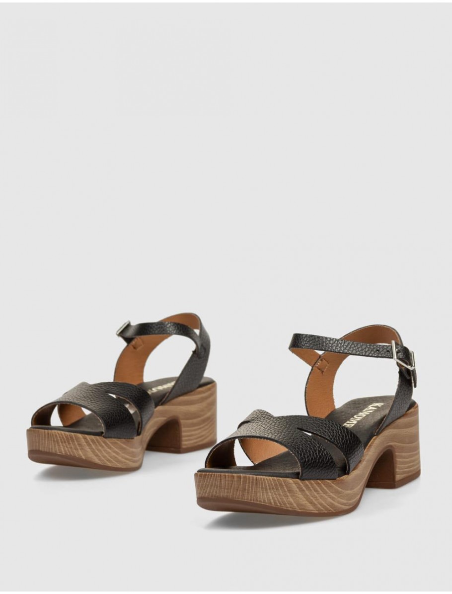 SANDALIA KAMOME ZULA NEGRO