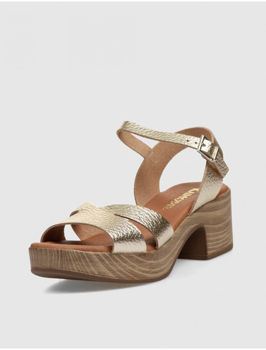 SANDALIA KAMOME ZULA PLATINO