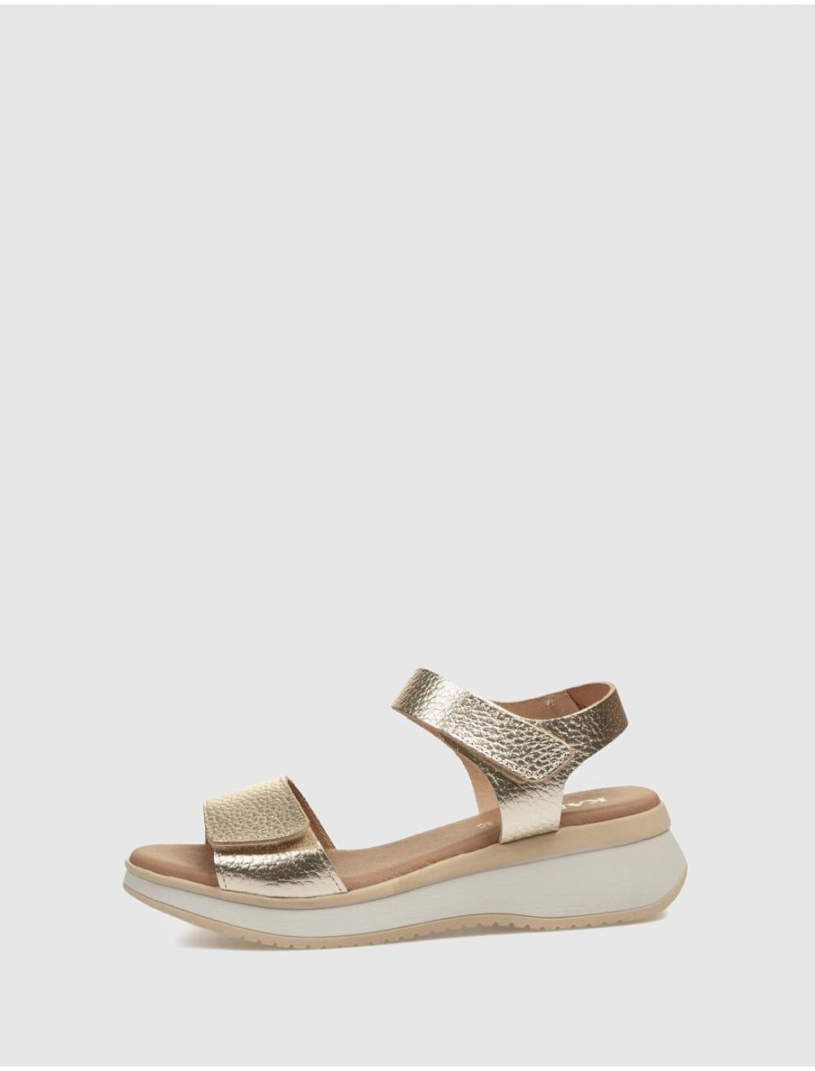 SANDALIA KAMOME HUSNIA PLATINO