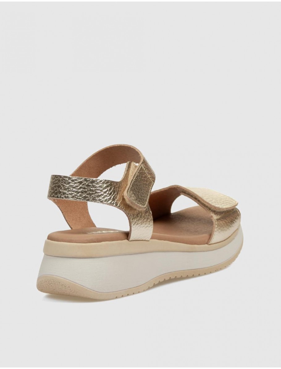 SANDALIA KAMOME HUSNIA PLATINO