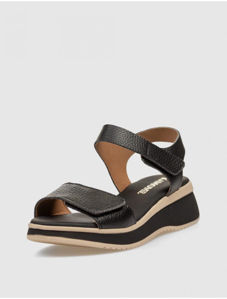 SANDALIA KAMOME HUSNIA NEGRO