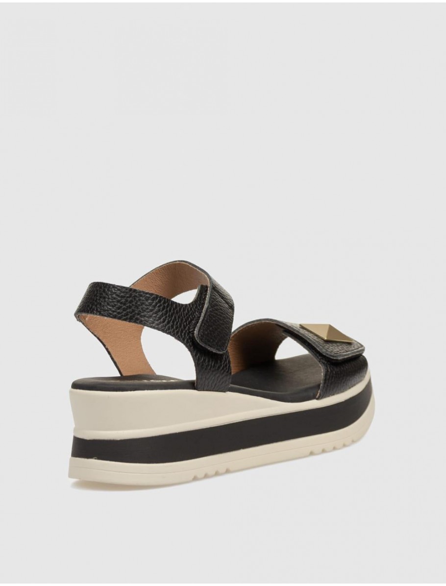 SANDALIA KAMOME ABLA NEGRO