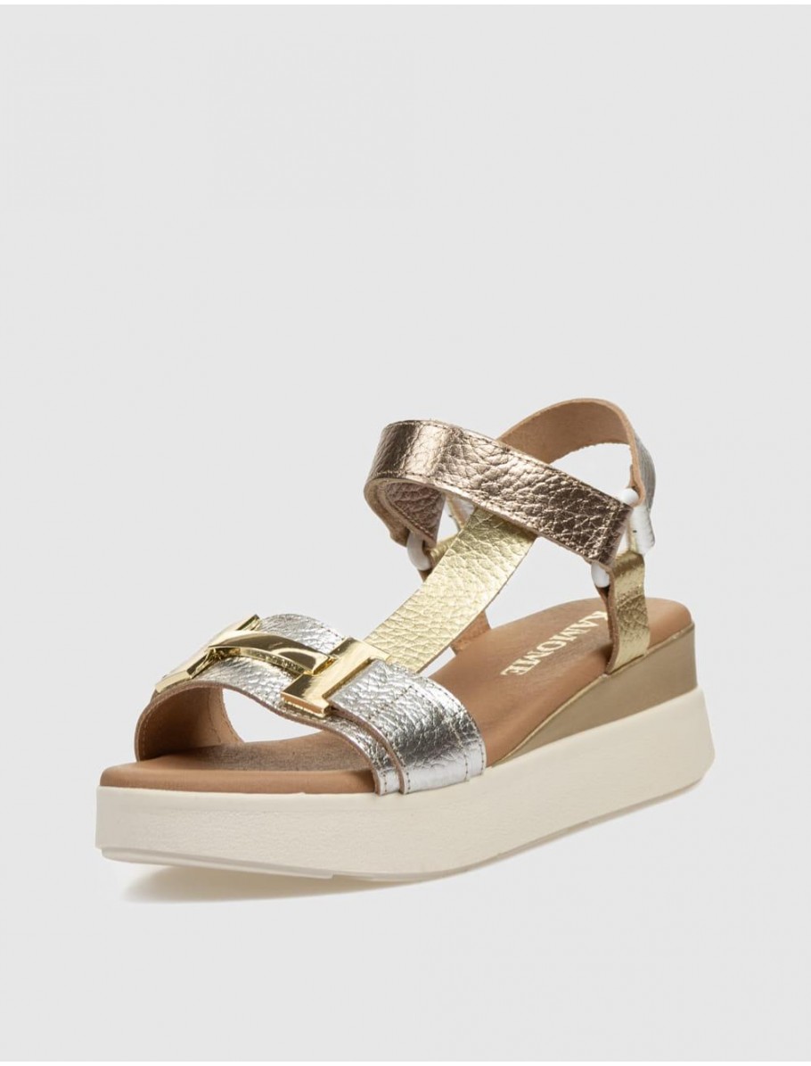 SANDALIA KAMOME FATIN MULTI METALES