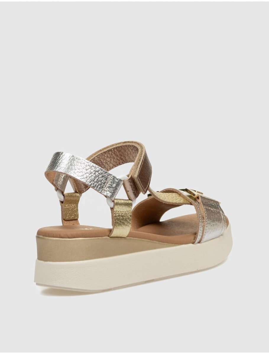 SANDALIA KAMOME FATIN MULTI METALES