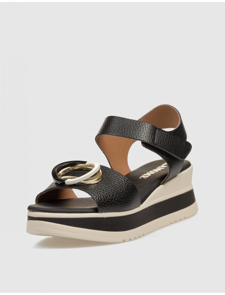 SANDALIA KAMOME YARA NEGRO