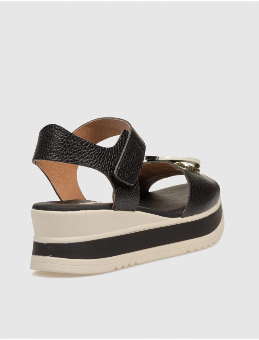 SANDALIA KAMOME YARA NEGRO