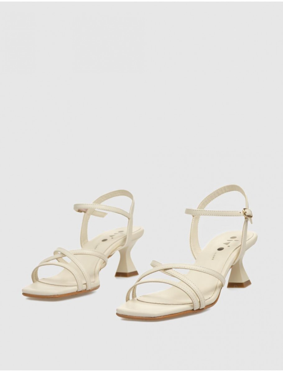 SANDALIA OBVIO SHOES KHALI BEIG