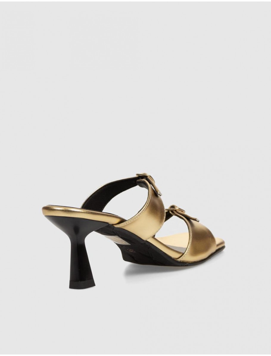 SANDALIA OBVIO SHOES NADIRA ORO