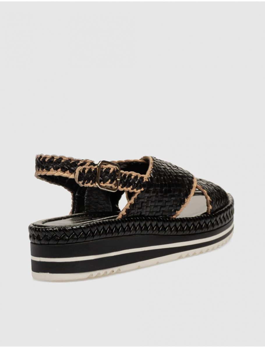 SANDALIA PONS QUINTANA 11526 NEGRO