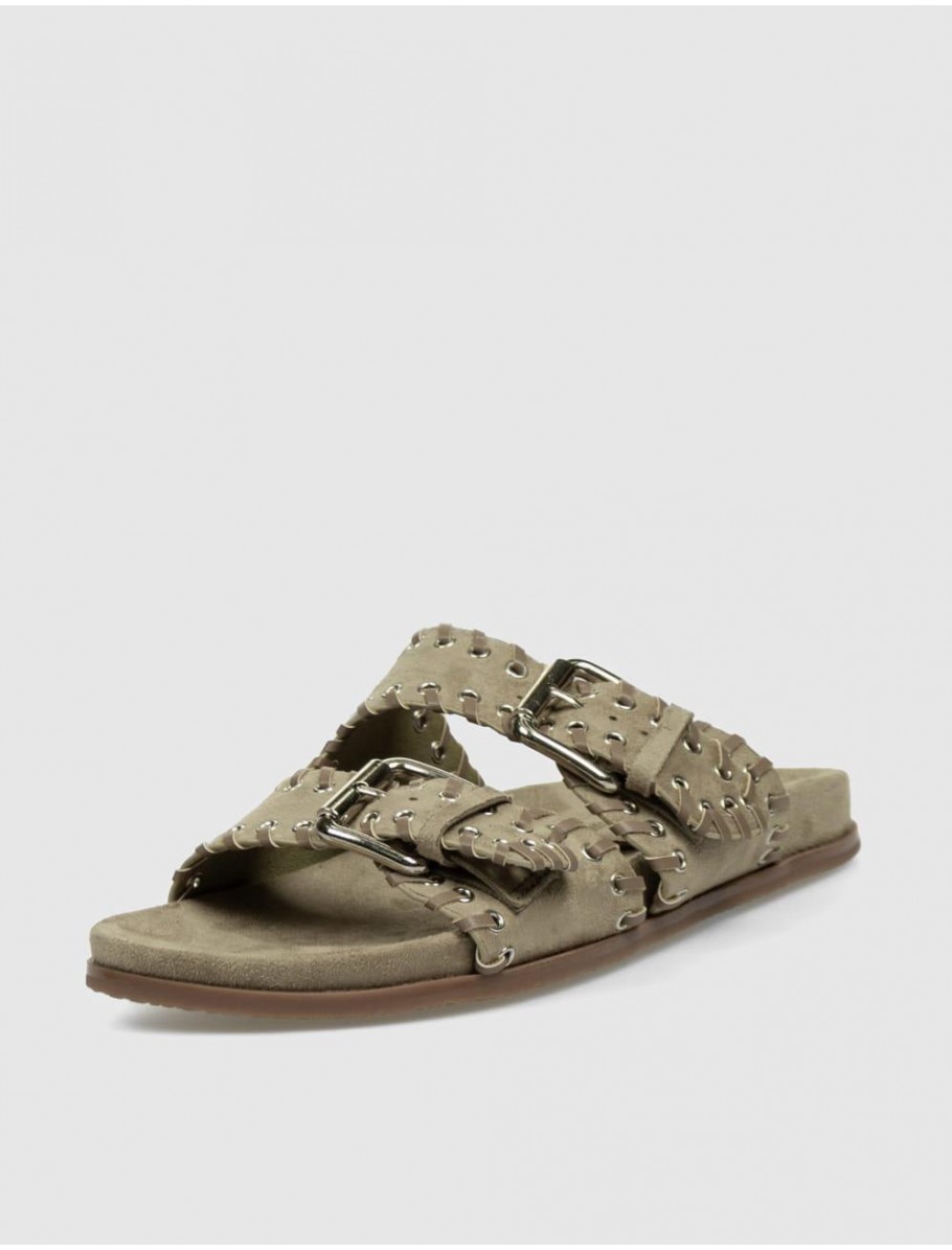 SANDALIA OBVIO SHOES DAX VERDE