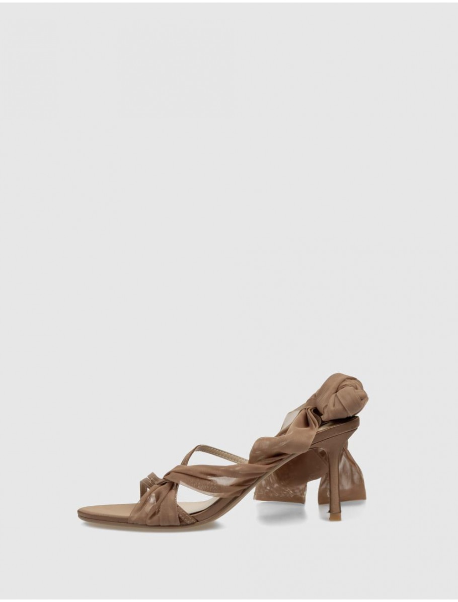 SANDALIA OBVIO SHOES JOANNE CaMEL