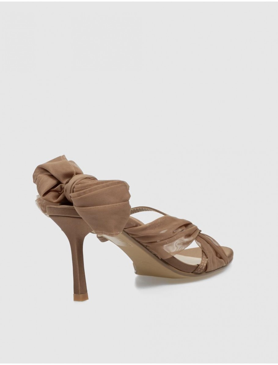 SANDALIA OBVIO SHOES JOANNE CaMEL