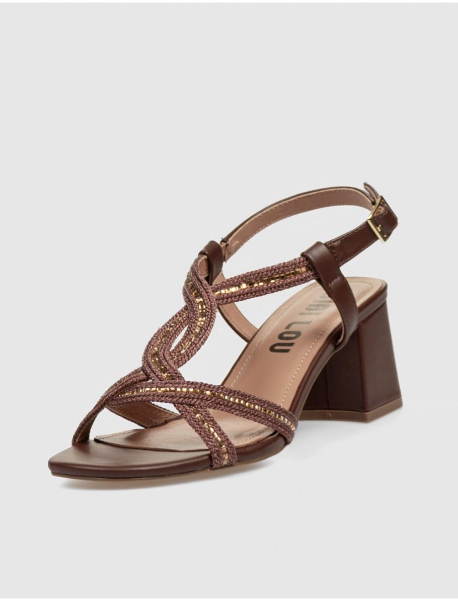 SANDALIA BIBI LOU 821Z94HG MARRoN