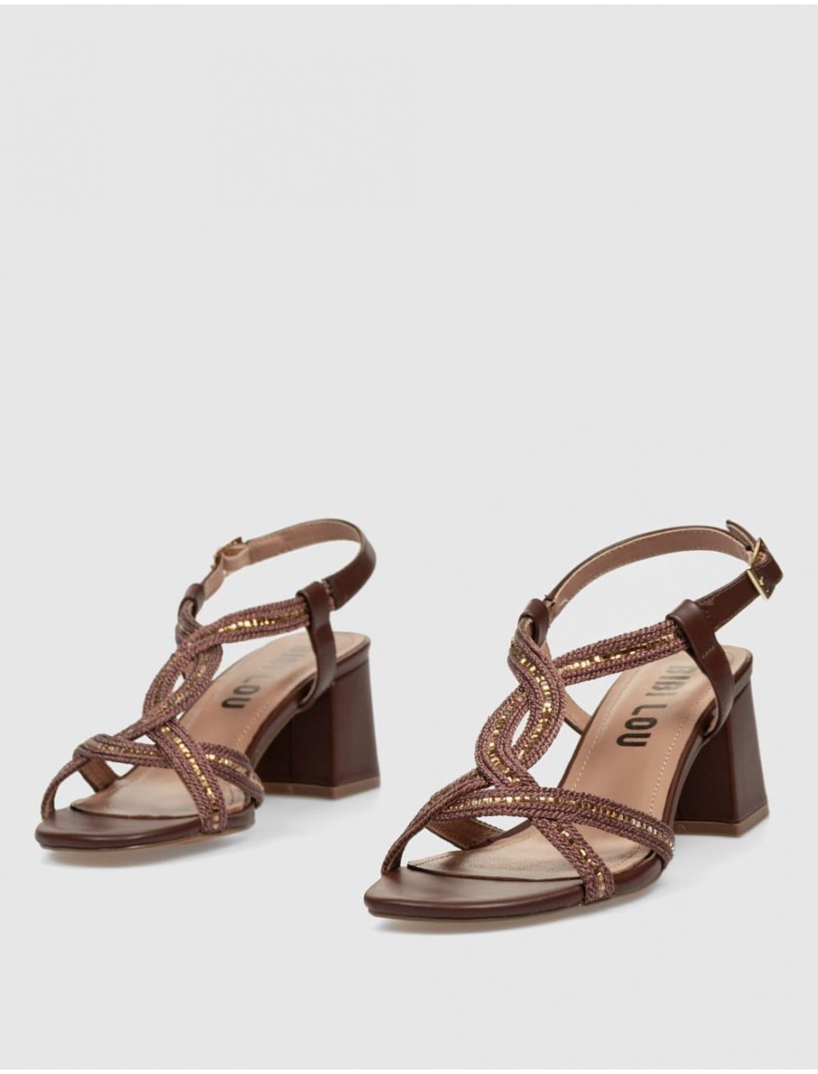 SANDALIA BIBI LOU 821Z94HG MARRoN