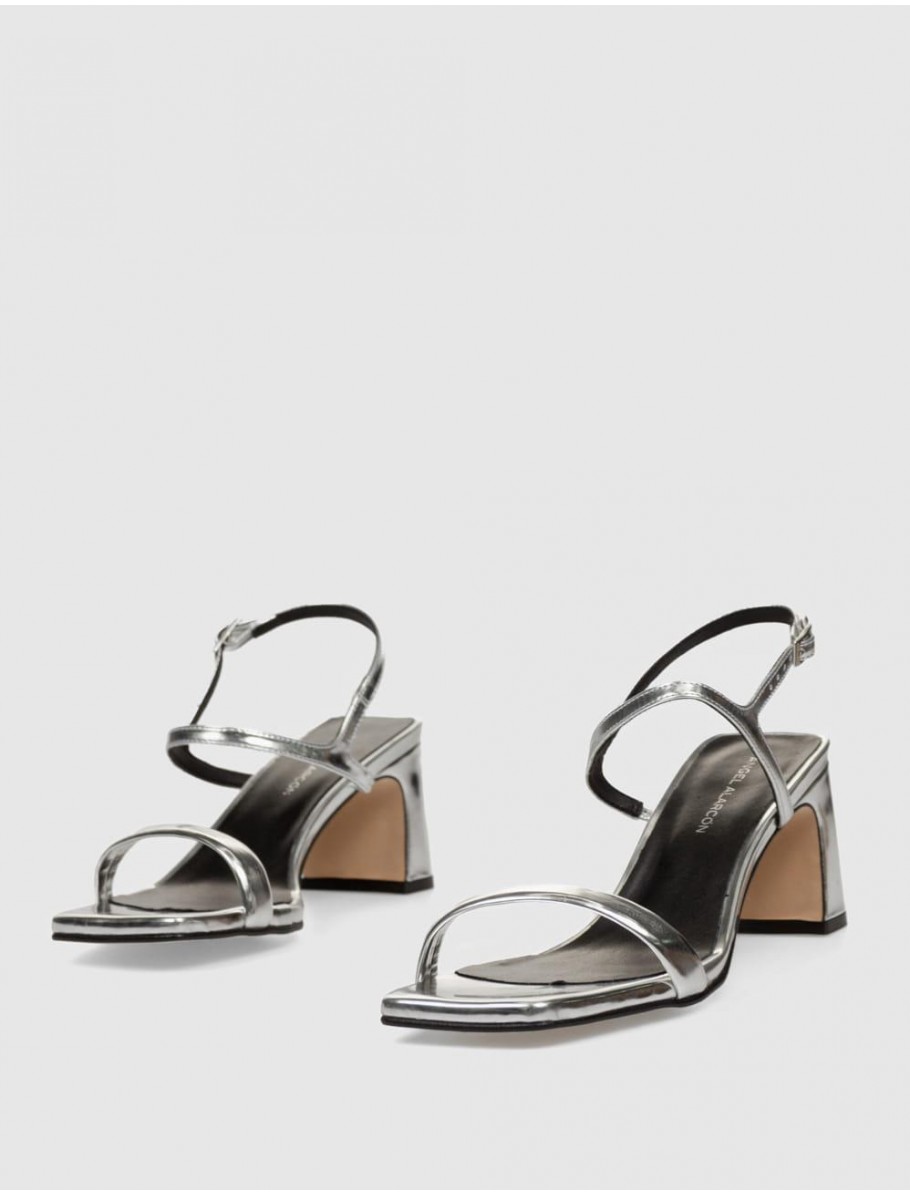 SANDALIA ANGEL ALARCON 25087 PLATA