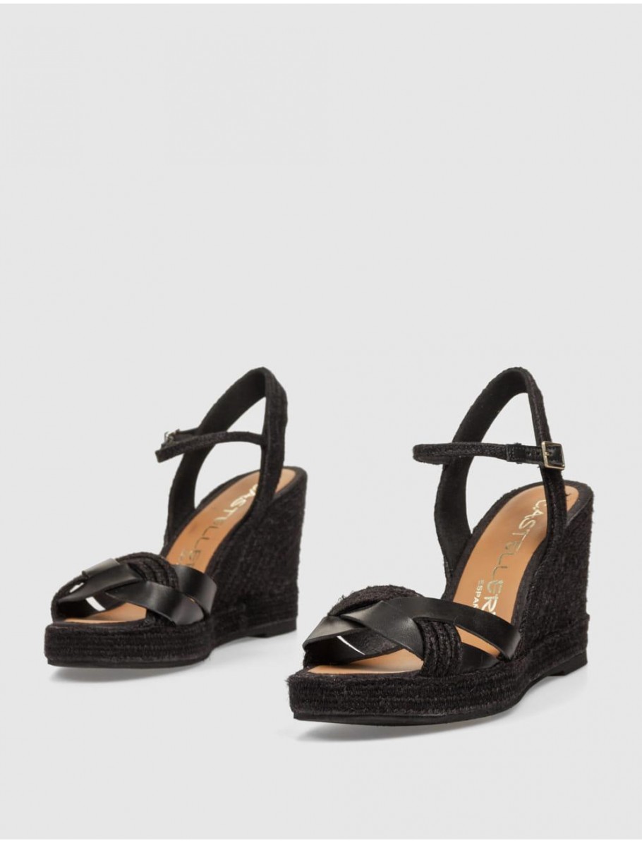 ALPARGATA CASTELLER 874 NEGRO