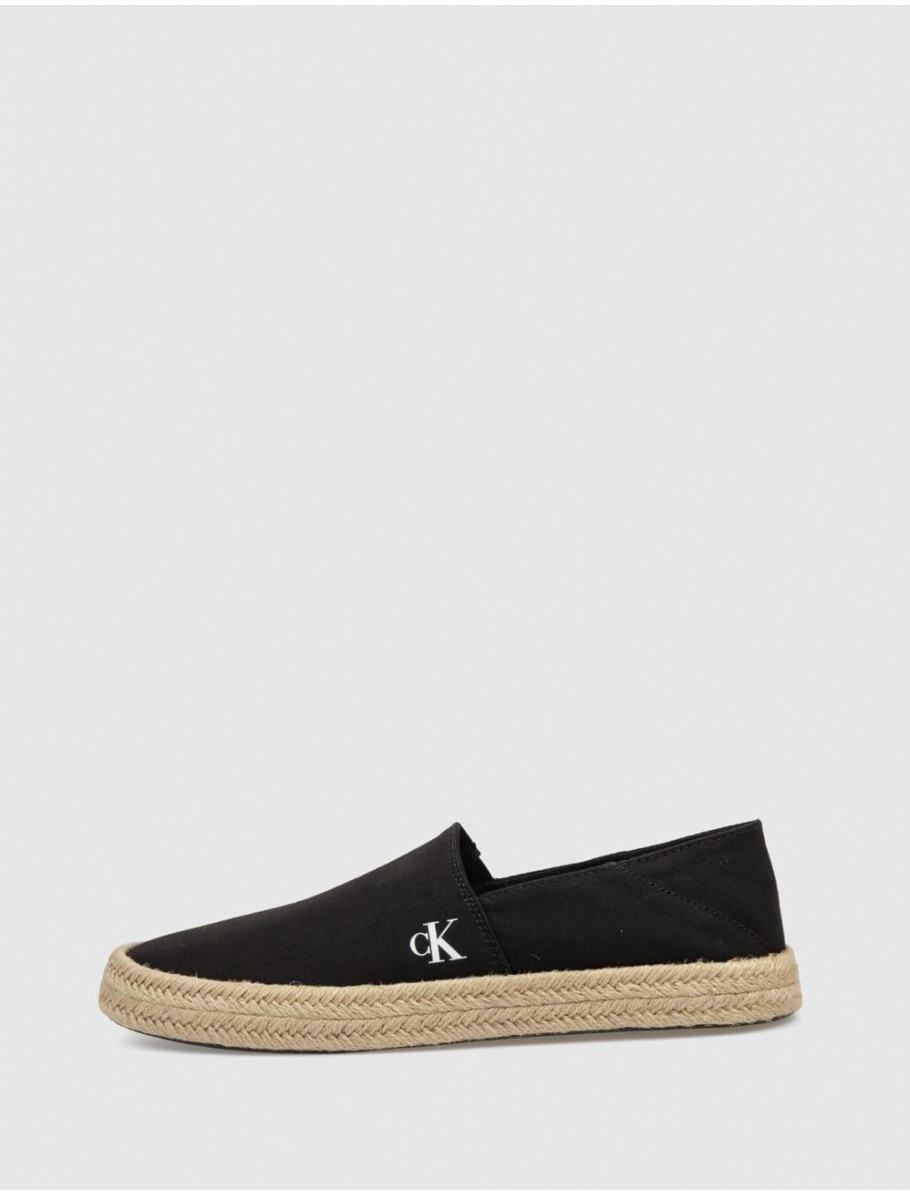 ALPARGATA CALVIN KLEIN INJ ESPADRILLE CV NEGRO