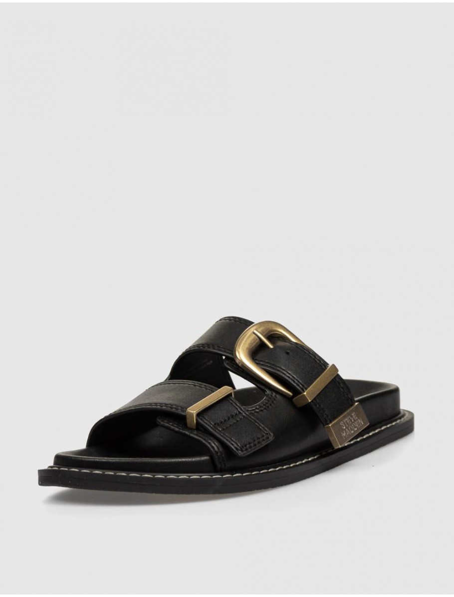 SANDALIA STEVE MADDEN ARCH E NEGRO