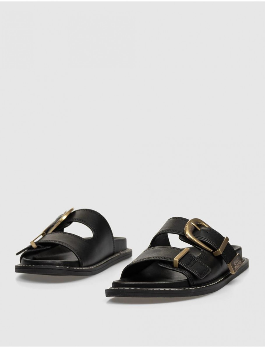 SANDALIA STEVE MADDEN ARCH E NEGRO