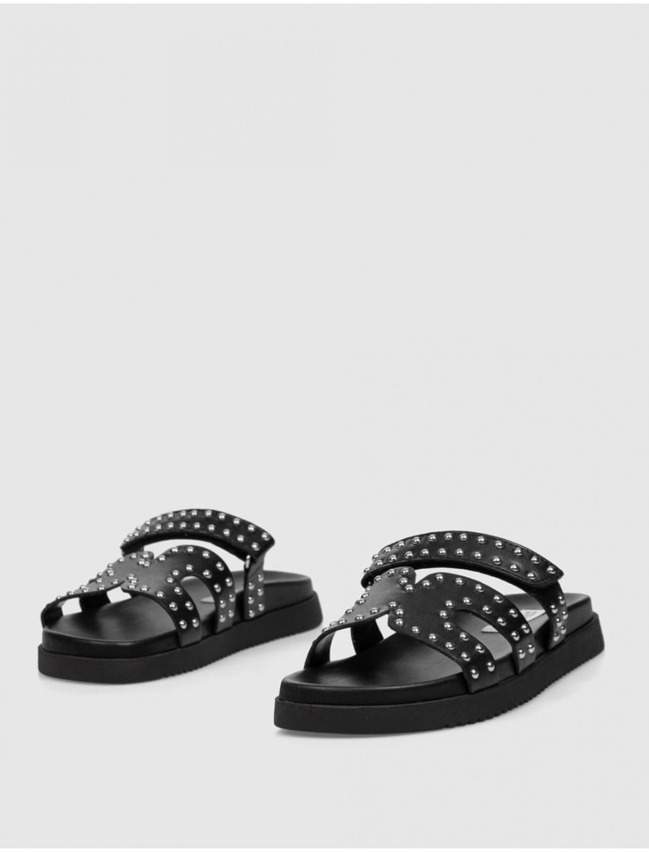 SANDALIA STEVE MADDEN MISSILE S NEGRO