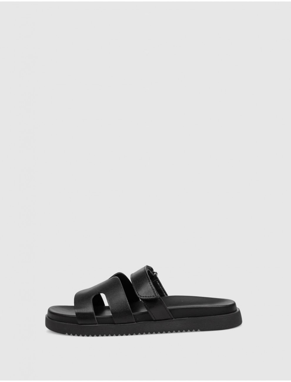 SANDALIA STEVE MADDEN MISSILE NEGRO