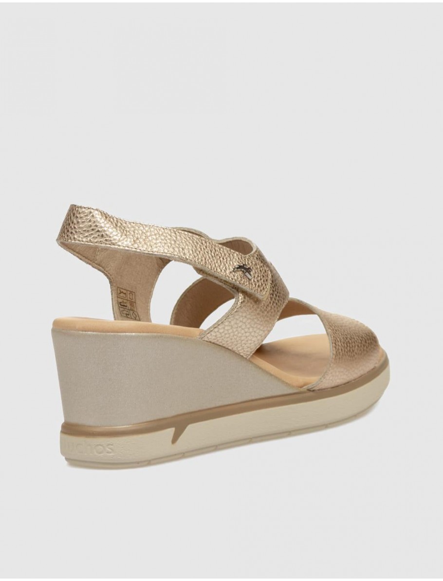 SANDALIA FLUCHOS F1973 PLATINO