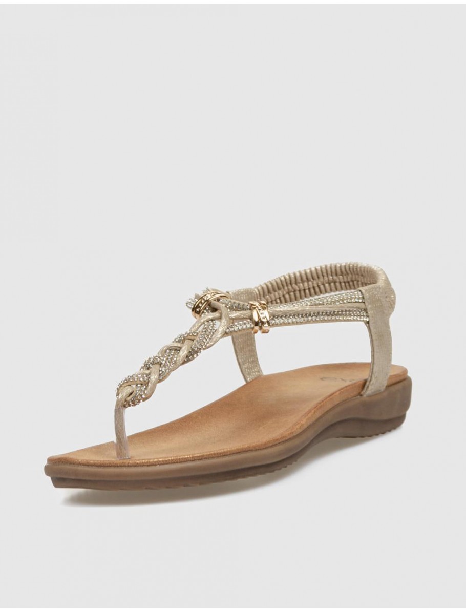 SANDALIA EXE BZX46067 R2 ORO