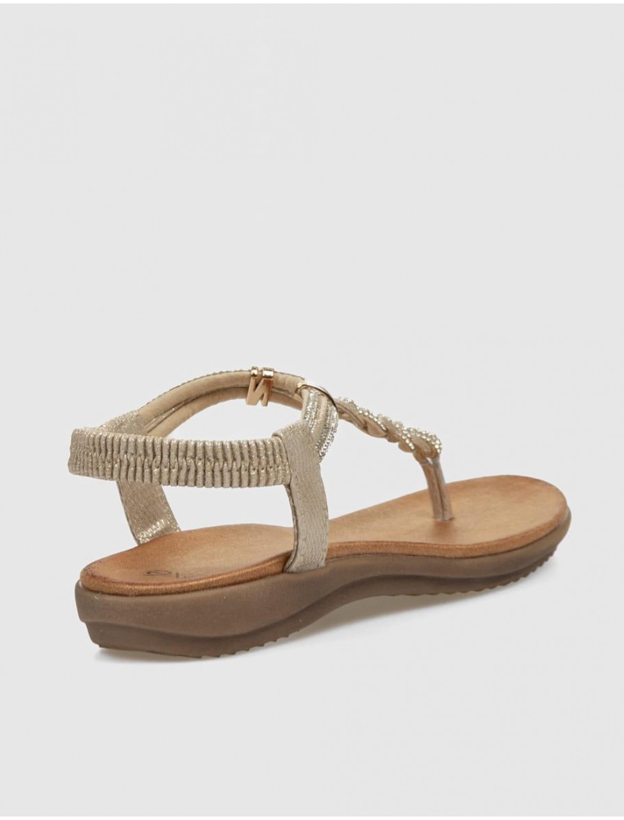 SANDALIA EXE BZX46067 R2 ORO