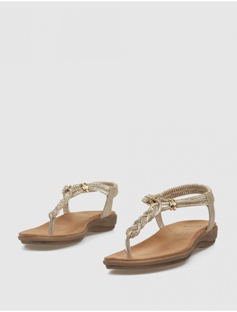 SANDALIA EXE BZX46067 R2 ORO