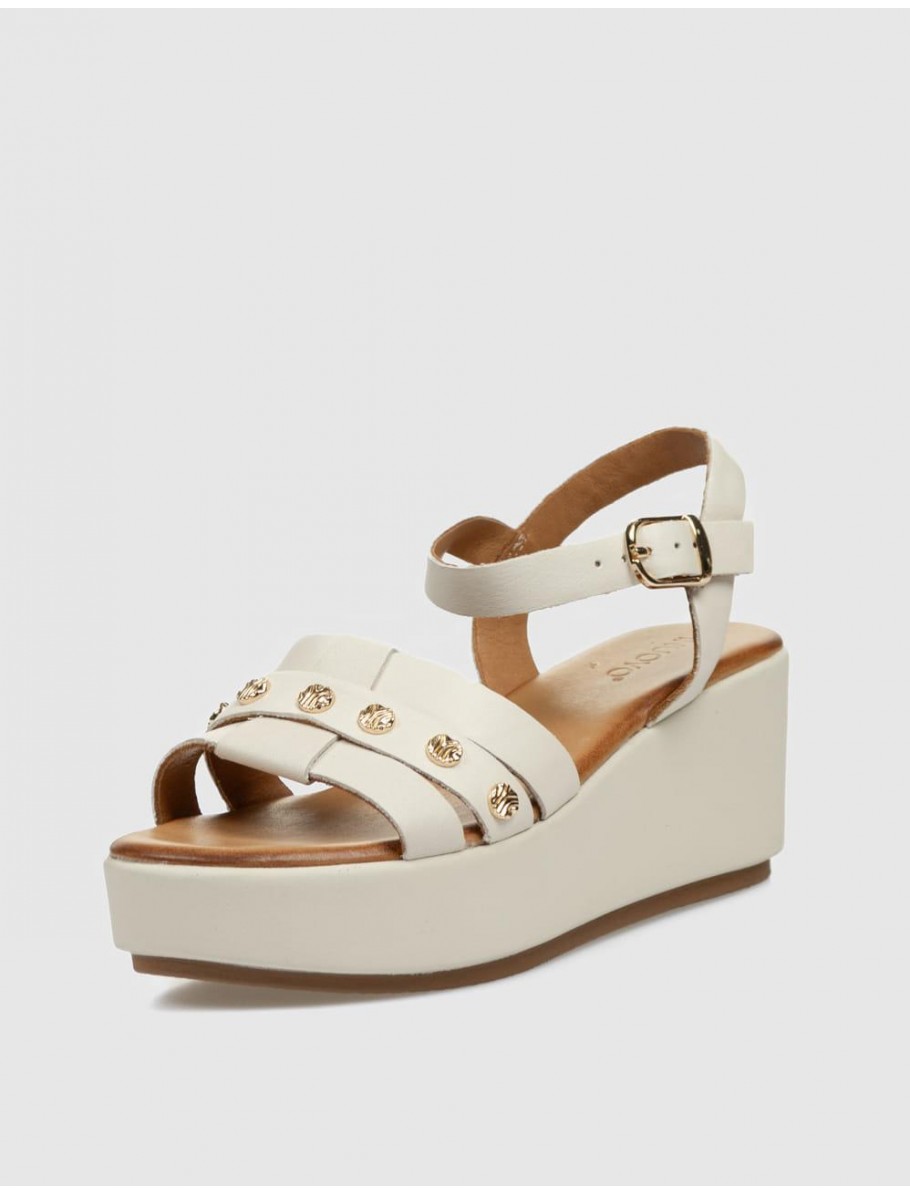 SANDALIA INUOVO 123124 BEIG
