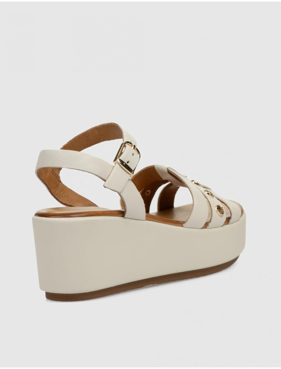 SANDALIA INUOVO 123124 BEIG