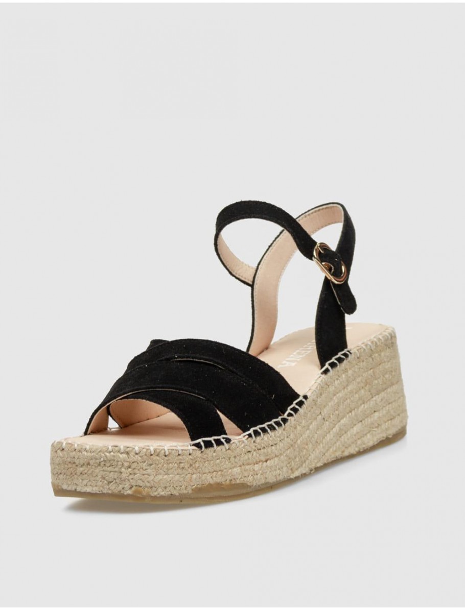 ALPARGATA MACARENA ANISA 42 NEGRO